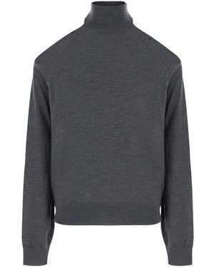 Fendi Pullover Fine Cashmere - Gray