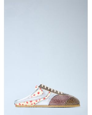 Dries Van Noten Textured Slip-On Sneakers - White