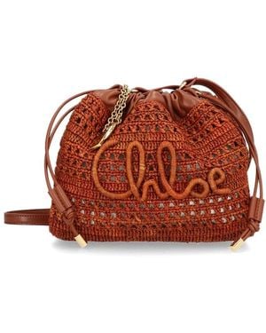 Chloé "Summer Banana" Bag - Brown
