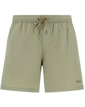 Herno Nylon Beach Shorts - Green