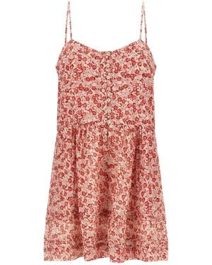 Isabel Marant Marant Etoile 'Vickia' Jumpsuit - Red