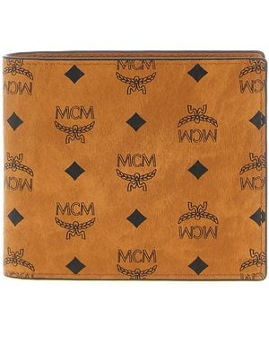 MCM Bifold Wallet - Brown