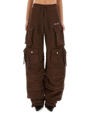The Attico Fern" Long Pants - Brown