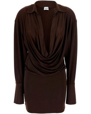 ANDAMANE Mini Dress Lilia - Brown