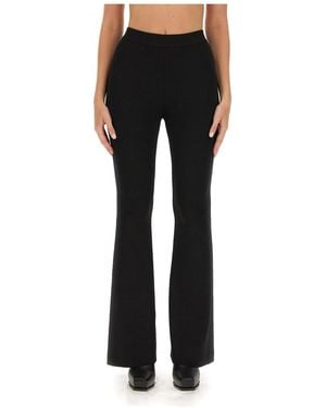 Stella McCartney Ribbed Pants - Black