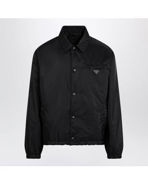 Prada Re-Nylon Blouson Jacket - Black
