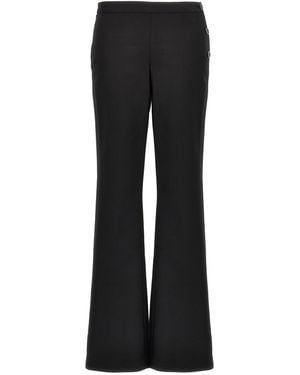 Courreges Oblique Tailored' Pants - Black