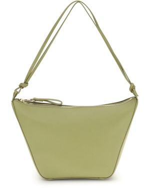 Loewe Hammock Hobo Mini Shoulder Bag - Green