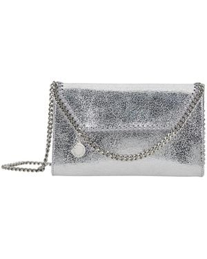 Stella McCartney Falabella Wallet W/ Chain Bag With Chain - Gray