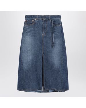 Sacai Denim Skirt - Blue