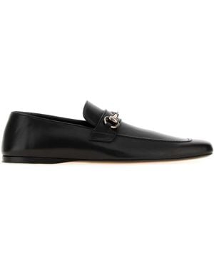 Gucci Leather Screener 3.0 Loafers - Black