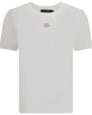 Dolce & Gabbana T-Shirts - White