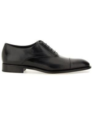 Saint Laurent Oxford Shoe "Adrien" - Black