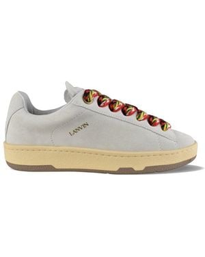Lanvin Lite Curb Sneakers - White