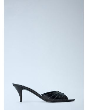 Saint Laurent Babylone Heeled Sandals - Black