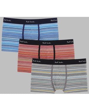 Paul Smith 3-Pack Boxer Con Logo - Gray
