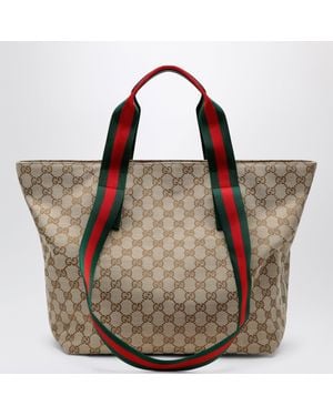 Gucci Small Shopping Bag - Brown