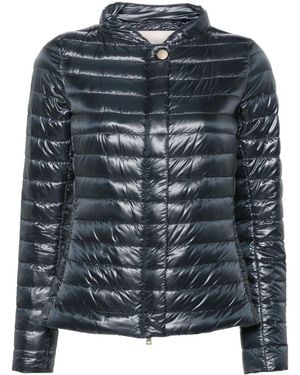 Herno Nylon Short Down Jacket - Black