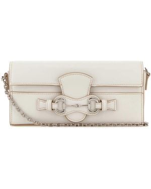 Gucci Leather Crossbody Bag - White