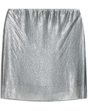 Versace Sequin Skirt - Gray
