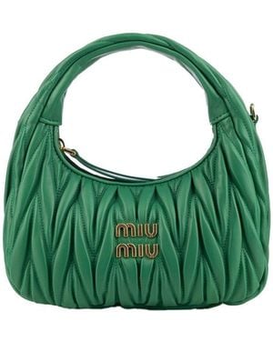 Miu Miu Bags Shopper Bags - Green