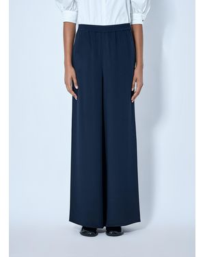 Max Mara Wide-Leg Pants - Blue