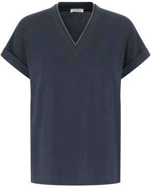 Brunello Cucinelli Clothing Coats - Blue