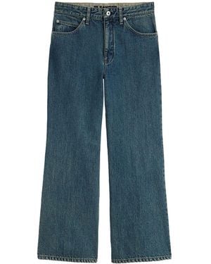 Jil Sander Denim Wide-Leg Jeans - Blue