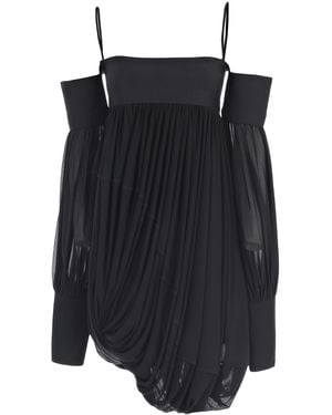 Celine Top L/L C/Fascia Elastica Impero - Black