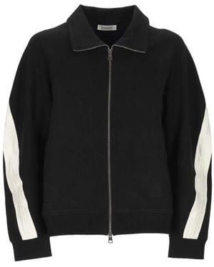 Givenchy Zipped Hoodie Open Seam Contrast - Black