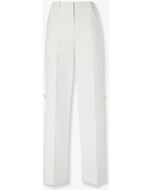 Fendi Technical Canvas Pants - White