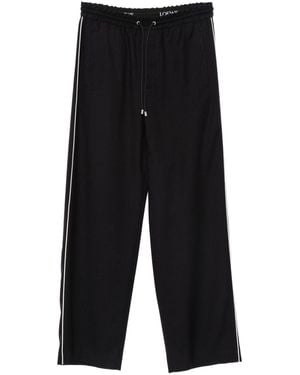 Loewe Wool Drawstring Pants - Black