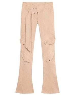 Blumarine Wide Pants - Natural