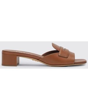 Prada Heeled Sandal Camel - Brown