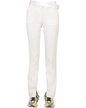 Stella McCartney Chic Tailored Pants - White