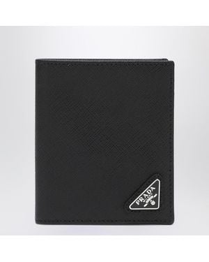 Prada Saffiano Wallet - Black