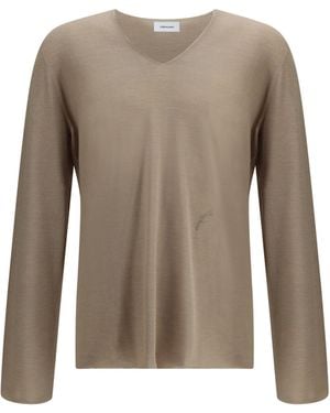 Ferragamo V-Neck Sweater - Multicolor
