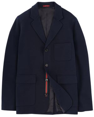 Gucci Single Breasted Jacket - Blue