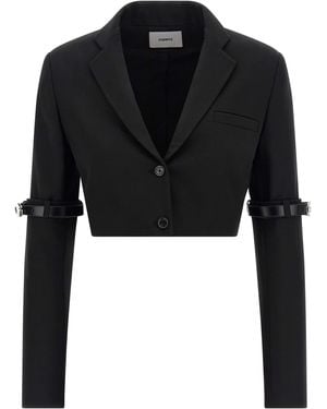 Coperni Hybrid Blazers - Black