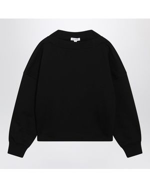 Alaïa Cotton Sweatshirt - Black