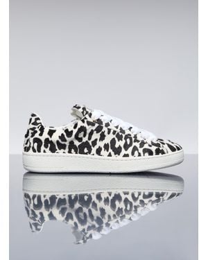 Lanvin Lite Curb Low-Top Sneakers - Gray