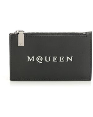McQueen Mcqueen Mcqueen Card Holder - Black