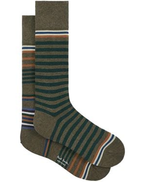 Paul Smith Sock Larry Odd - Green