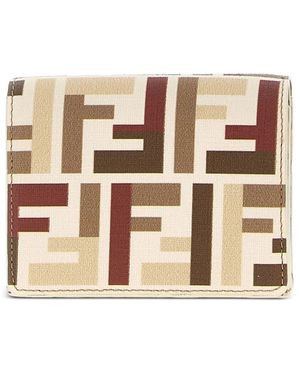 Fendi Portafoglio Roma - Natural