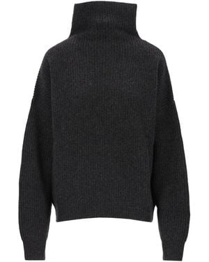 Isabel Marant "Brooke-Gb" Turtleneck Sweater - Black