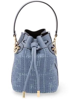 Fendi 'Mini Mon Tresor' Bag - Blue