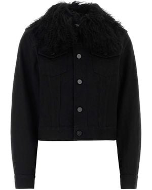 Alaïa Denim Jacket - Black