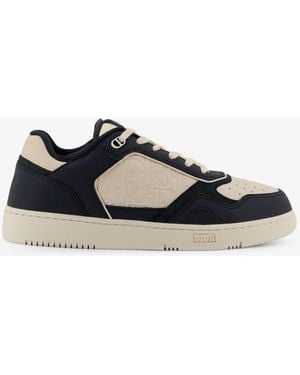 Dior Dior B27 Leather Low-Top Sneakers - White