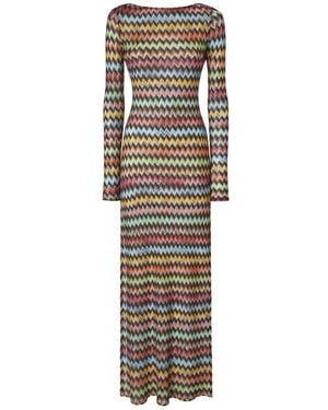 Missoni Long Cover-Up Dress - Multicolor