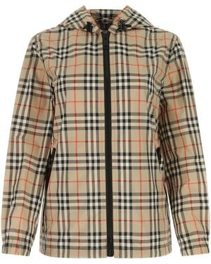 Burberry Vintage Checked Hood Jacket - Multicolor